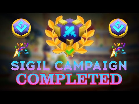 First time completed the Sigil Campaign map of 🎉🎊|Dragon mania legends.
