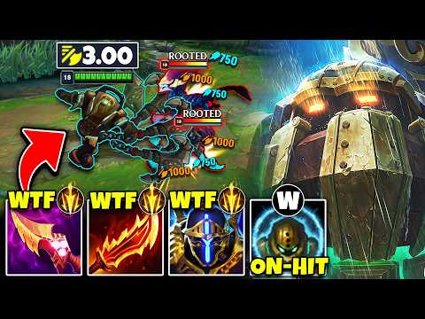 Nautilus with 3.00 attack speed is the most ridiculous thing you'll see today...