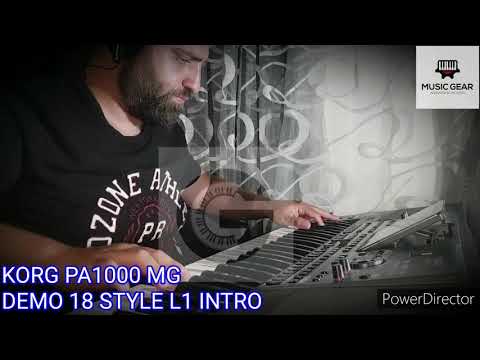 KORG PA1000 MG - DEMO 18 ROUH