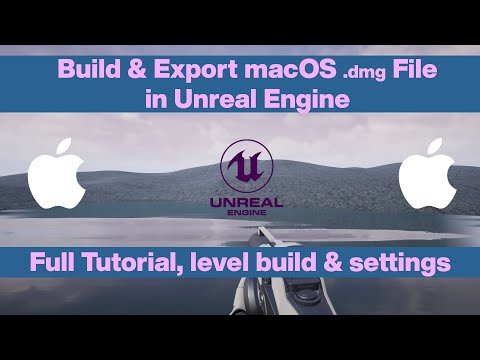 Unreal Engine Tutorial - macOS Build & Export .dmg package game UE4