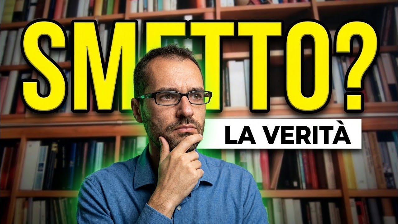 Potrei già SMETTERE DI LAVORARE? La verità sui miei conti