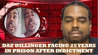 DAZ DILLINGER Facing 25 YEARS After 2 FELONY Indictment