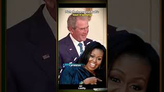 Michelle & Bush’s Friendship Shocked The World!! #michelleobama #ranking