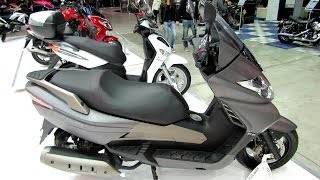 2014 KeyWay Silver Blade 250 Scooter Walkaround - 2013 EICMA Milano Motorcycle Exhibition