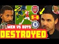 Arteta & Ferdinand REACT to ELECTRIC Arsenal 5-0 WIN  vs Chelsea