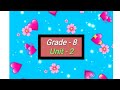 Grade 8 English Unit 2 Audio Eela Excellentenglish