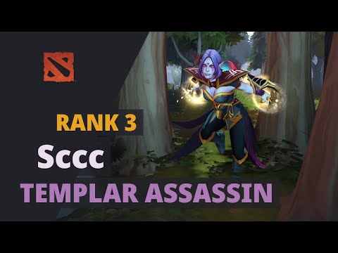 Sccc (Rank 3) plays Templar Assassin Dota 2 Full Game