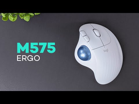 Logitech ergo m575 wireless trackball mouse for windows, pc ...