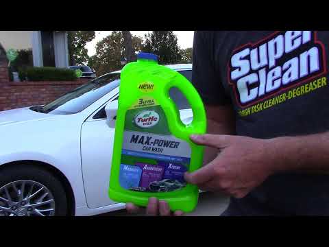 Turtle Wax Max-Power Car Wash - Can It Strip Wax Or Sealant?
