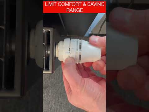 Redia Danfoss Radiator thermostat installation and setup  #danfoss #thermostats #mounting