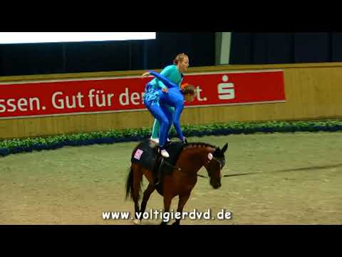 Greta Letsch - Luise Letsch - Pas de Deux 10 - DJM Voltigieren Aachen 2017