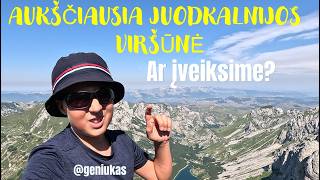 Užkopėme į AUKŠČIAUSIĄ Juodkalnijos viršūnę | Bobotov Kuk 2523 m