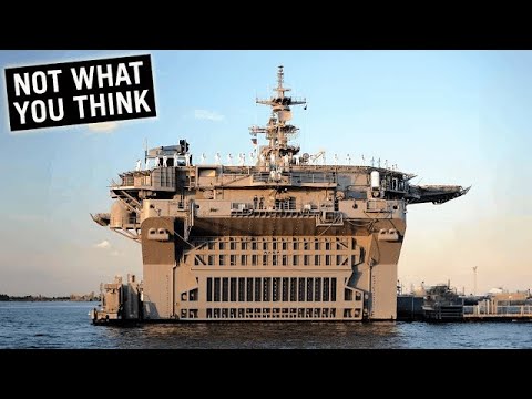 I Visited the Ship that Makes Supercarriers Look EASY