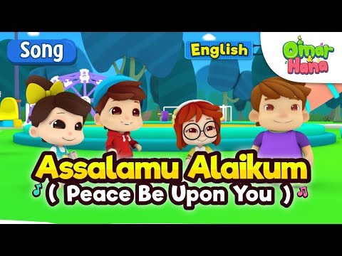 Islamic Cartoons For Kids | Assalamu Alaikum | Omar & Hana