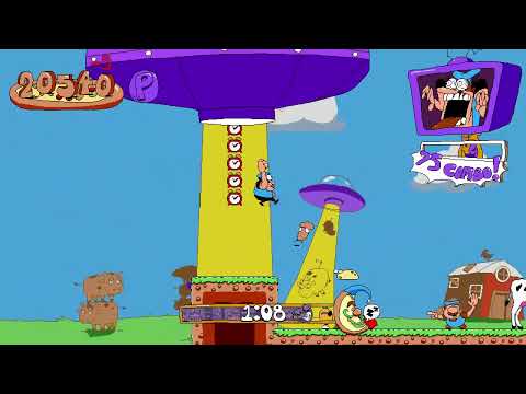 Pizza Tower CYOP - Jogabilidade PTS Discord Community Tower parte 7 (últimos 2 níveis)