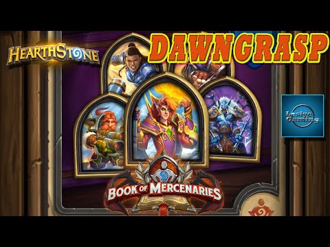 Hearthstone - Book of Mercenaries - Varden Dawngrasp (All 8 Enemies)