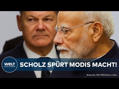 INDIEN IST STABILITÄTSANKER! Ukraine-Krieg - Kanzler hofft auf geopolitisches Gewicht des Giganten