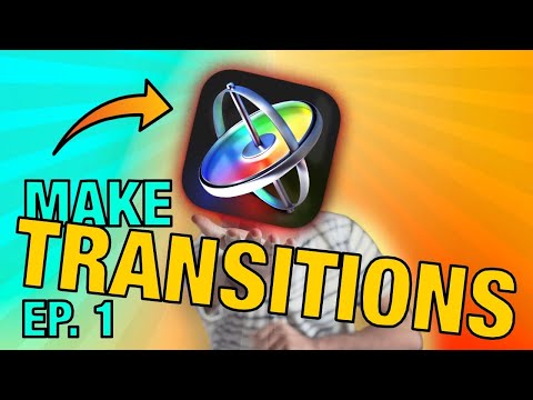 How to Easily Make A Transition in Apple Motion for Final Cut Pro X #glitchtransition #finalcutpro