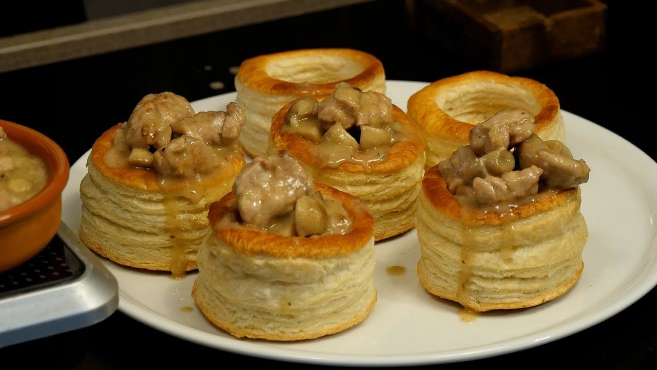 Aumônières ris de veau (ou vol-au-vent)