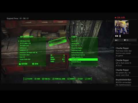 Fallout 4 Survival mode - live stream Fallout - Episode 47