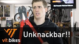 UNKNACKBARES Schloss!! (laut Werbung) - vit:bikesTV