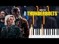 Thunderbolts Main Theme Piano Tutorial
