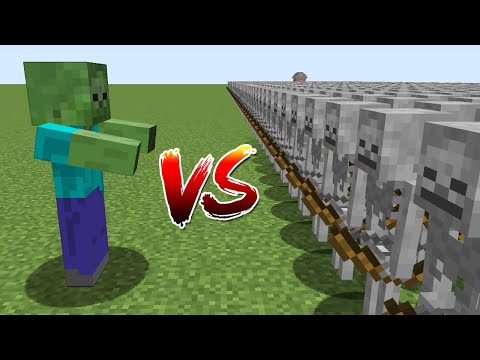 ZOMBİ VS 1000$ İSKELET ORDU - Minecraft