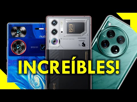 10-1 Celulares MÁS POTENTES del Mundo! (2024) | con 24GB RAM y 1TB!