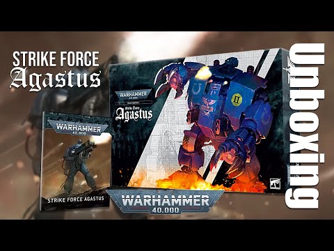 Unboxing Space Marines: Strike Force Agastus Warhammer 40K #unboxing