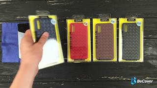 BeCover TPU Leather Case для Huawei P30 Blue (703504) - відео 1