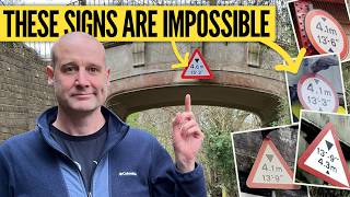 What is up with UK bridge height signs? thumbnail