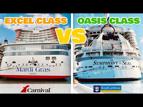 Carnival's EXCEL CLASS vs Royal Caribbean's OASIS CLASS: which is better?