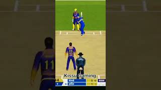 Hardik Pandya Fastest Fifty 🔥 Mi vs KKR Real cricket 22 Kissu gaming #rc22 #gaming #shorts