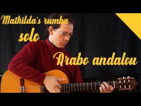 Flamenco Spanish Guitar Excellent !!! Mathilda's Rumba by Yannick Lebossé. Video