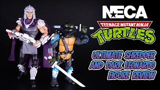 NECA TMNT Ultimate Shredder & Dark Leonardo Action Figure Review