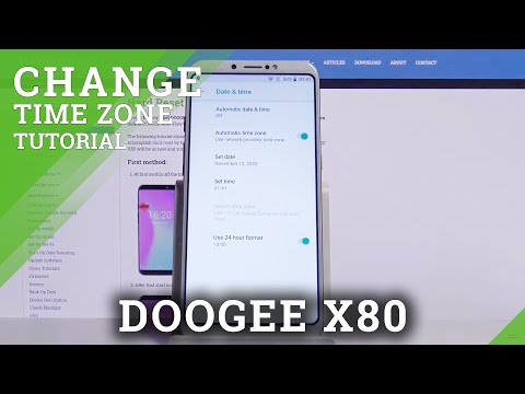 How to Change Date and Time in DOOGEE X80 – Set Date and Time