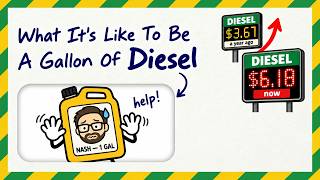 What It's Like To Be A Gallon Of Diesel