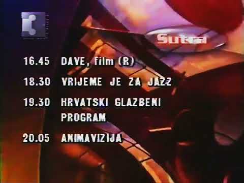[1080p60] HRT 3, 20. svibnja 1999. - šareni ident i pregled programa