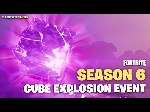 Fortnite cube explosion Fortnite cube explosion