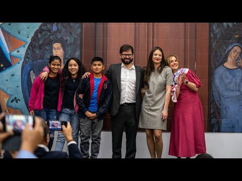 Presidente Gabriel Boric en homenaje a Gabriela Mistral a 100 años de su viaje a México
