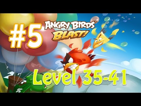 Angry Birds Blast (AB Blast) Walkthrough Part 5 Level 35 to 41 Completed