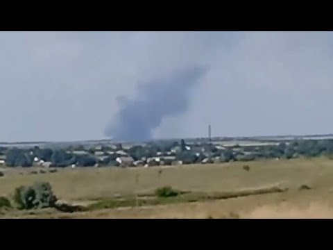 FLASH NEWS: explosions in the occupied tokmak zaporizhia