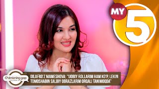 “O‘zimizning gap” | “Ijobiy rollarim ham ko‘p, lekin tomoshabin salbiy obrazlarim orqali tanimoqda”
