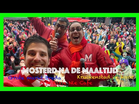 MOSTERD ON TOUR! Fijnfisjenie Café / Kruikenstad in koor / Grote Markt Breda!