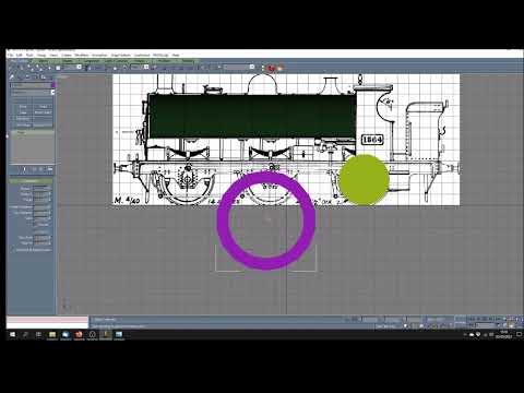 Gmax Tutorial making 1076 class for Trainz railsim session 3