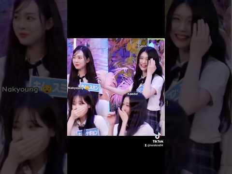 They're reaction to #sohyun 😂😂😱 Chaeyeon soomin 🤣 #kpopfunny