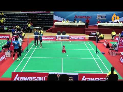 MS NAPAT CHUNHAJINDA(THA) VS Ikmal Hussain Jaafar (MAS) - Vietnam International Series 2014