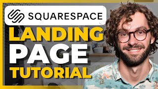 Squarespace Landing Page Tutorial For Beginners | How To Create Landing Page on Squarespace