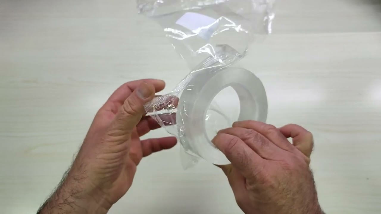 Nastro Nano Extra Forte trasparente biadesivo adesivo, Comodo, abbastanza resistente e trasparentiss