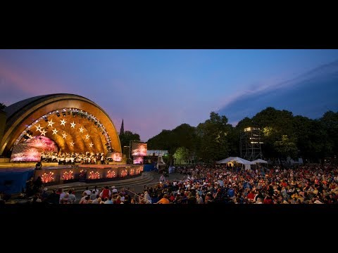 USA National Anthem by Amenda Mena on 4th of July at Boston Pops Fireworks Spectacular 2019